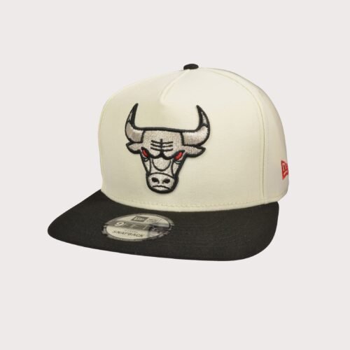 New Era NBA Chicago Bulls 9FIFTY A-Frame Chrome Logo Snapback Hat
