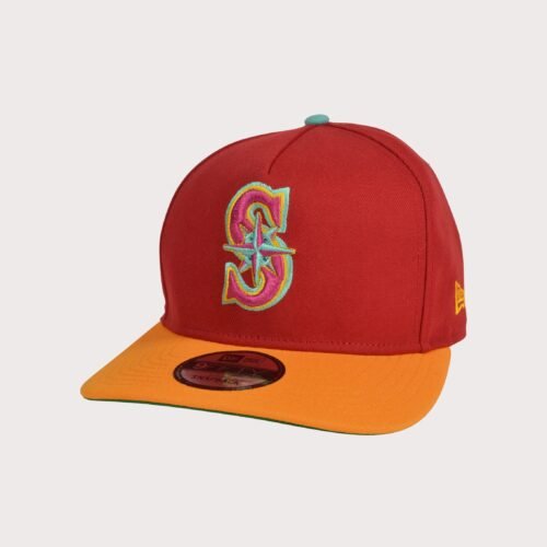 New Era MLB Seattle Mariners 9FIFTY A-Frame Spring Red Snapback Hat