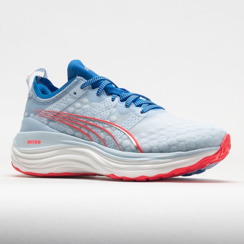 Puma ForeverRun NITRO Womens Icy Blue/Ultra Blue/Fire Orchid - Image 5