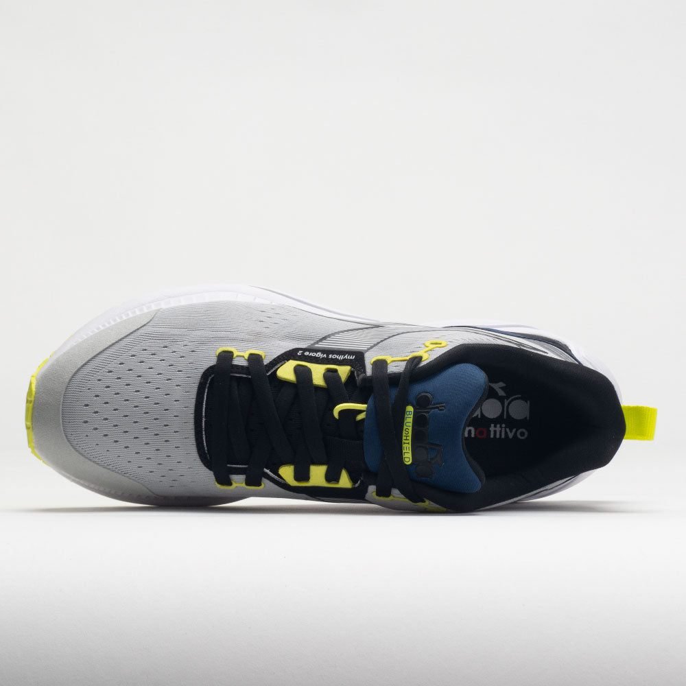 Diadora Mythos Blushield Vigore Mens Silver DD/White/Blue Opal - Image 3