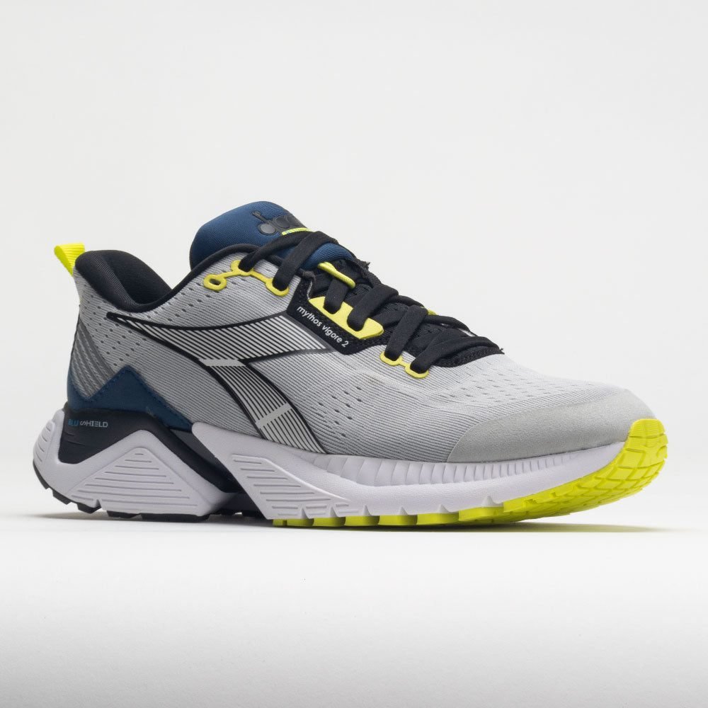 Diadora Mythos Blushield Vigore Mens Silver DD/White/Blue Opal - Image 5