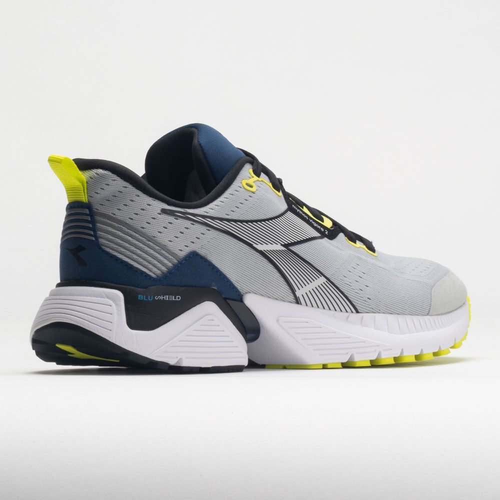 Diadora Mythos Blushield Vigore Mens Silver DD/White/Blue Opal - Image 6