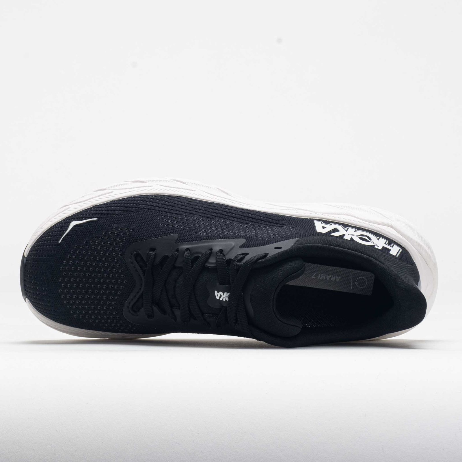HOKA Arahi 7 Womens Black/White - Image 3