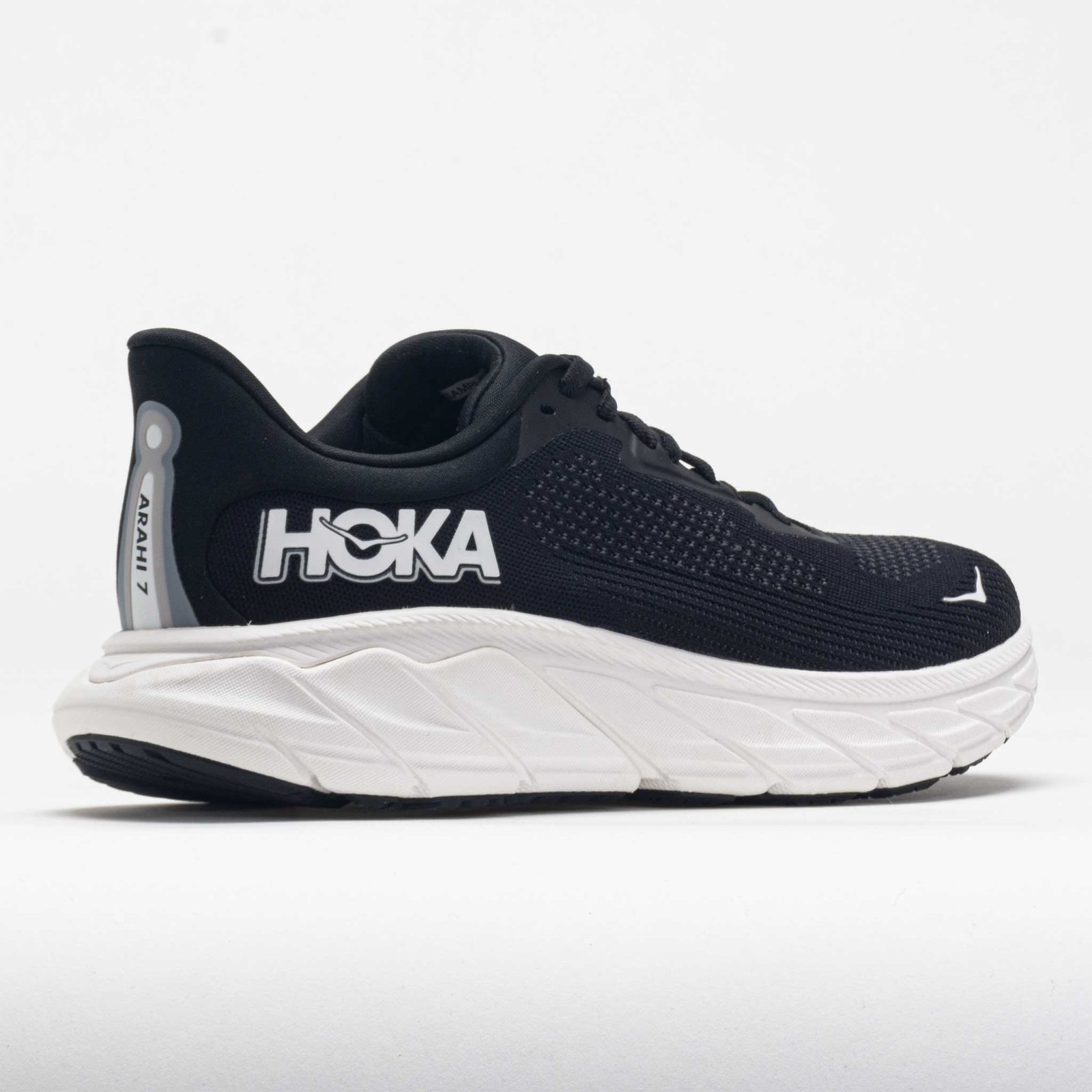 HOKA Arahi 7 Womens Black/White - Image 6