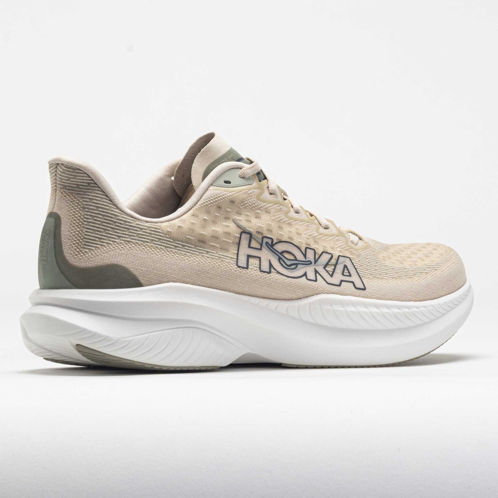 HOKA Mach 6 Mens Oat Milk/Barley - Image 6