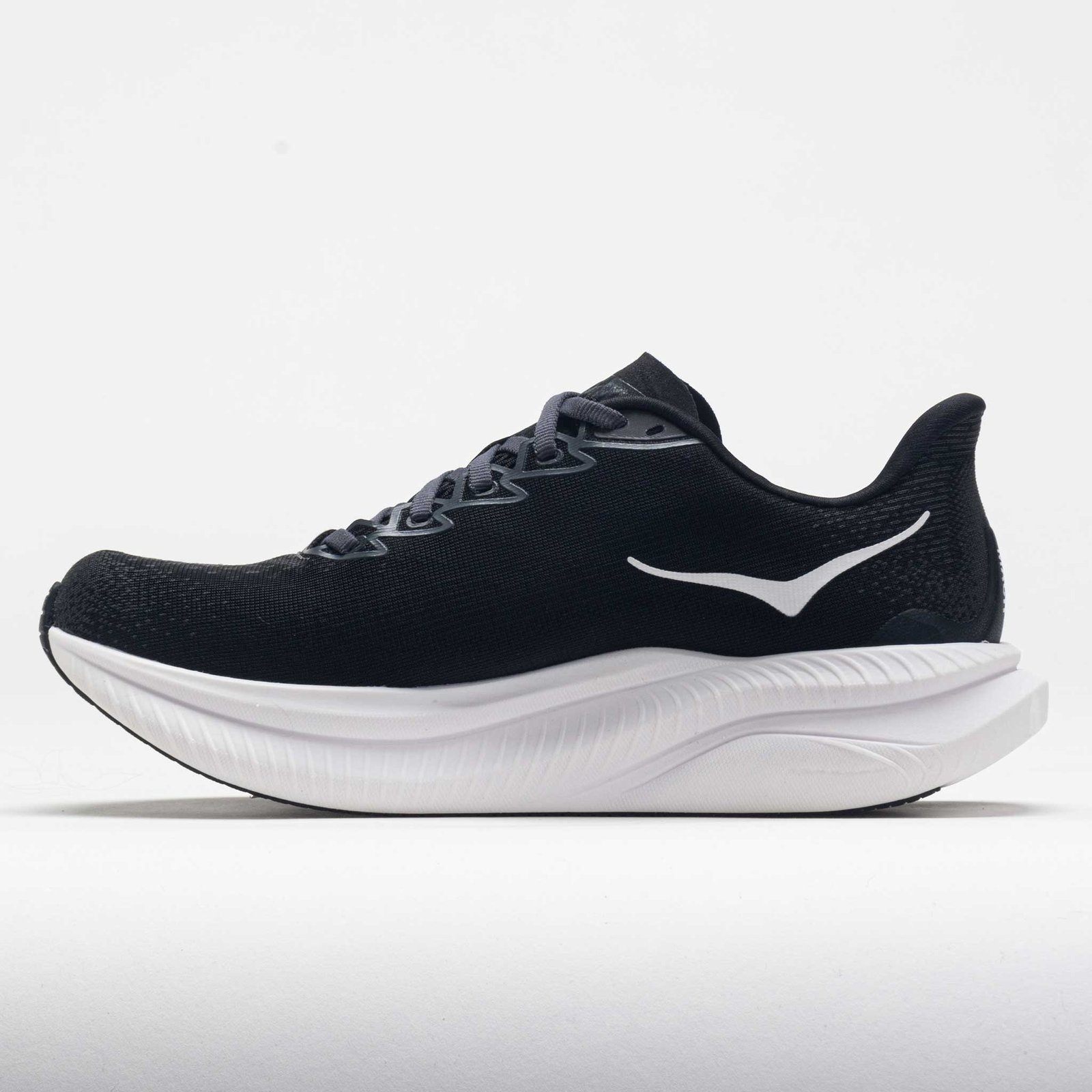 HOKA Mach 6 Mens Black/White - Image 2