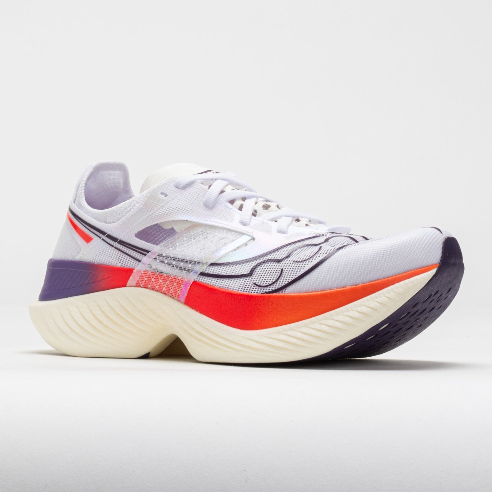 Saucony Endorphin Elite Womens White/ViZiRed - Image 5