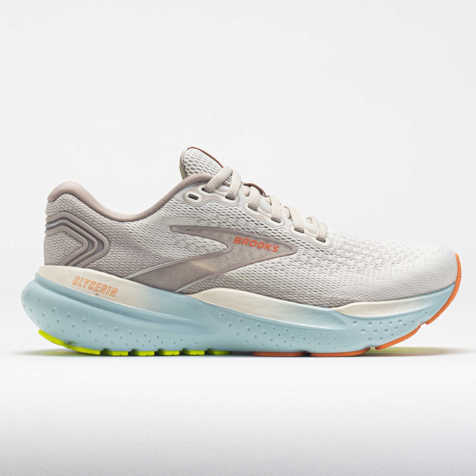 Brooks Glycerin 21 Womens Coconut/Aqua/Autumnsunset