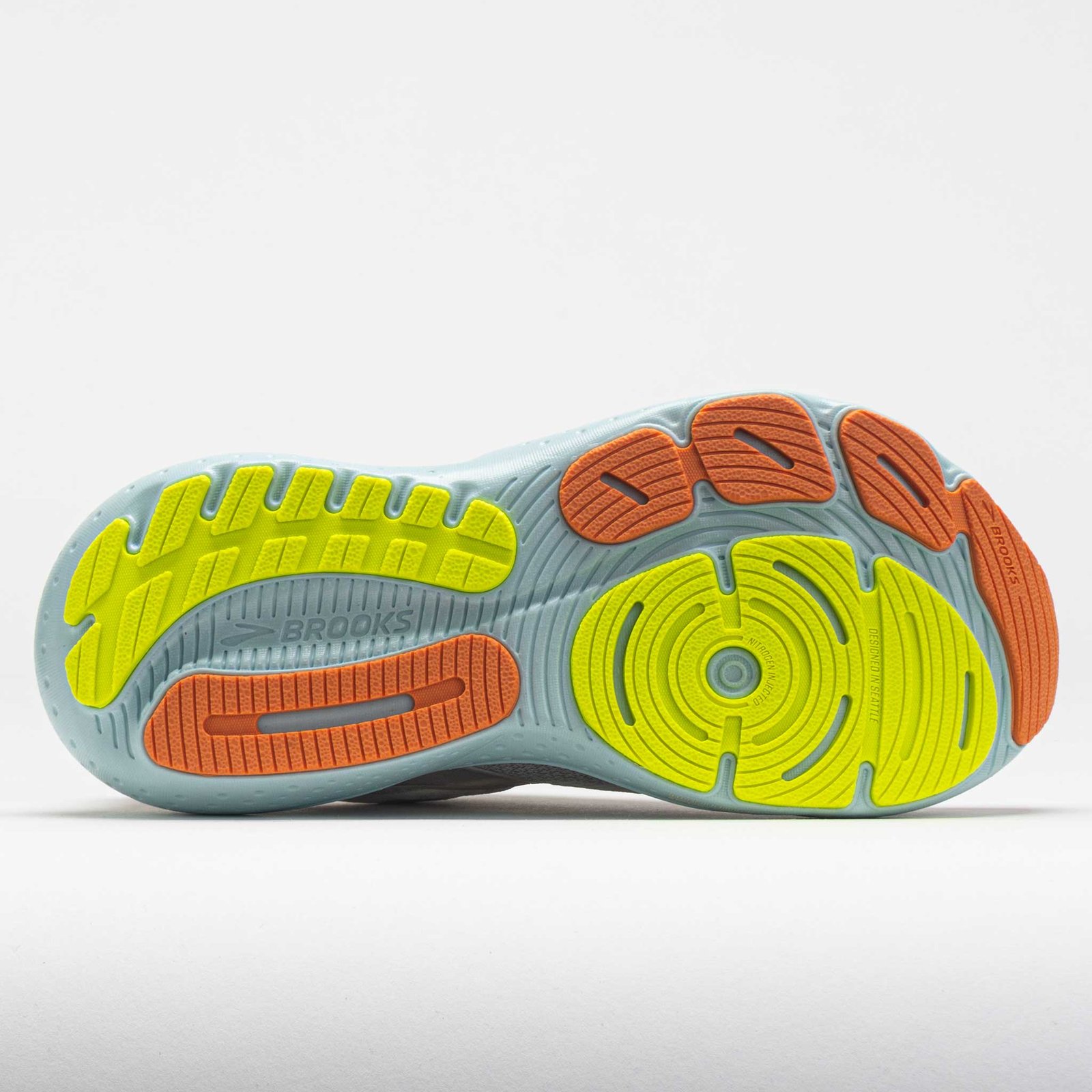 Brooks Glycerin 21 Womens Coconut/Aqua/Autumnsunset - Image 4