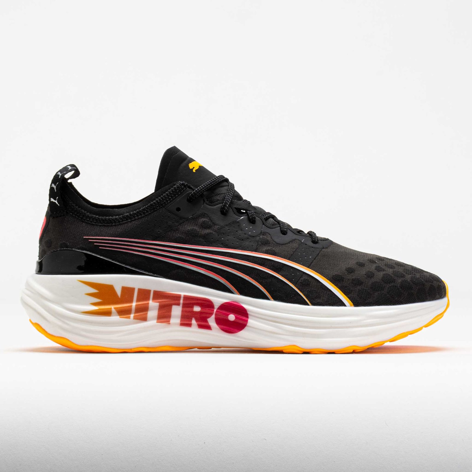 Puma ForeverRun NITRO FF Mens Puma Black/Sunstream/Sunset Glow
