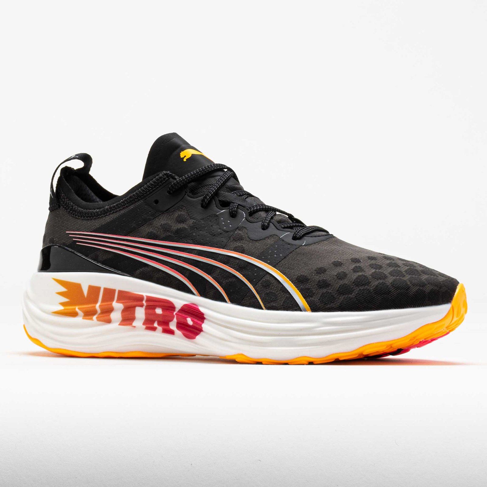 Puma ForeverRun NITRO FF Mens Puma Black/Sunstream/Sunset Glow - Image 5