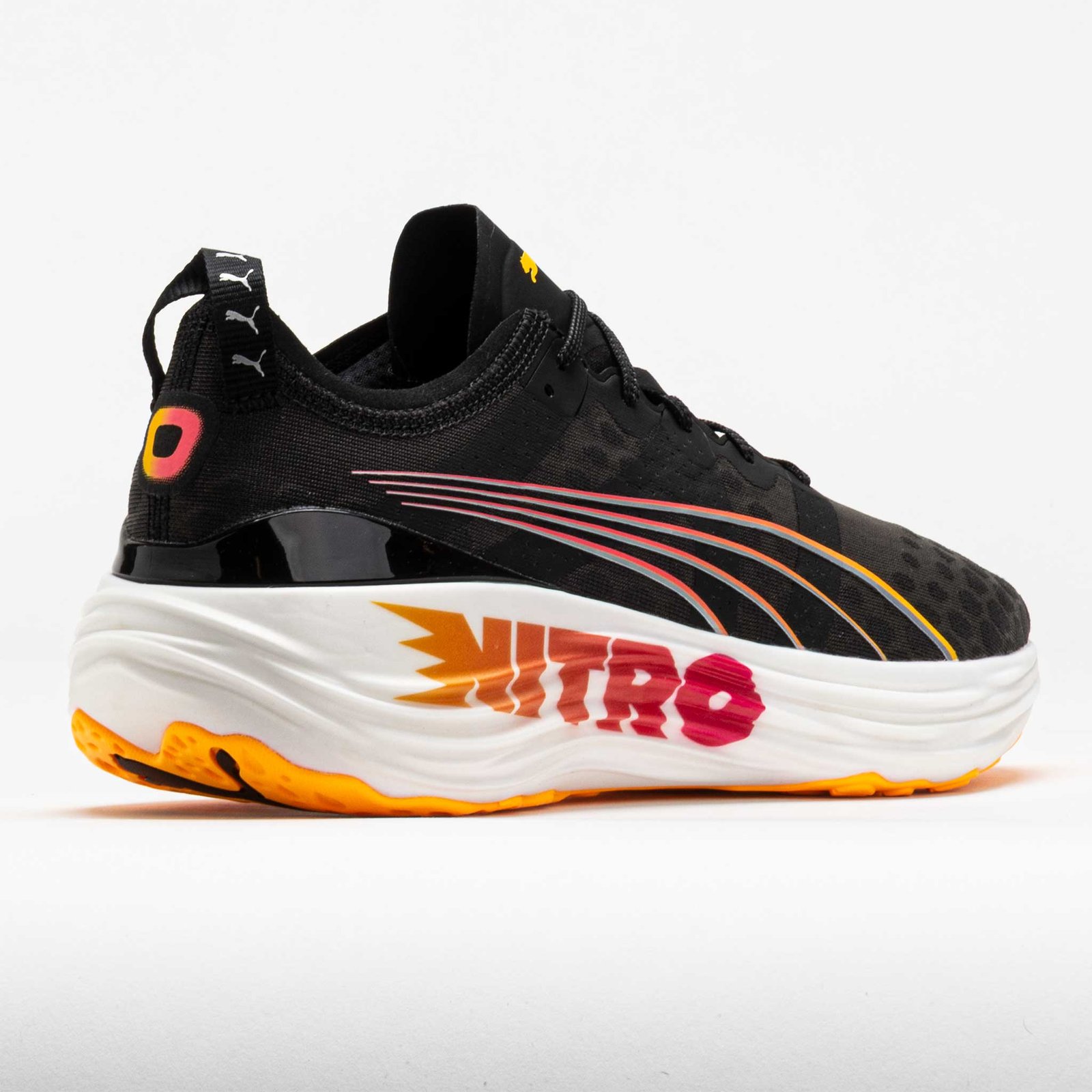 Puma ForeverRun NITRO FF Mens Puma Black/Sunstream/Sunset Glow - Image 6
