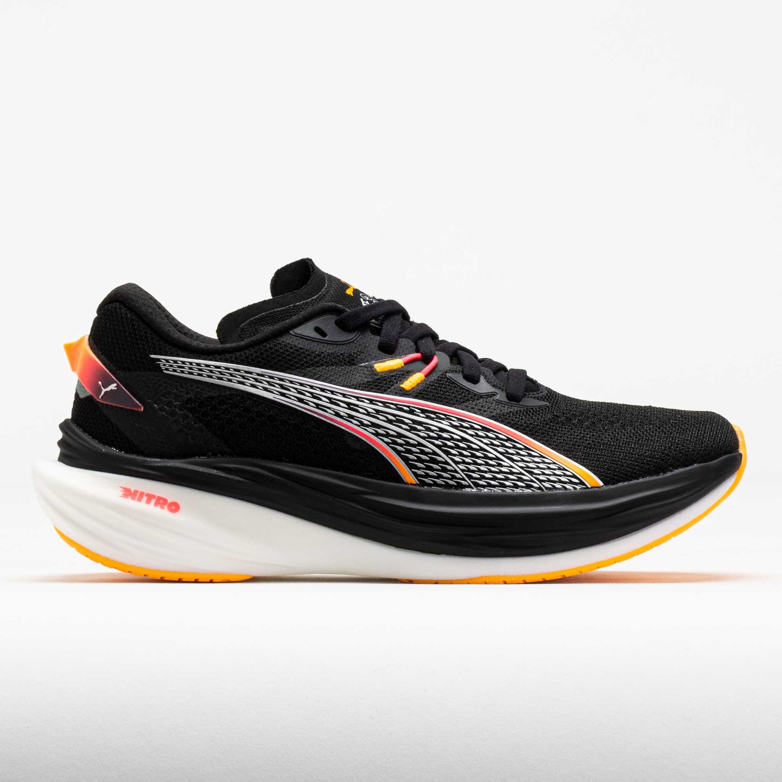 Puma Deviate NITRO 3 Womens Puma Black/Sunset Glow