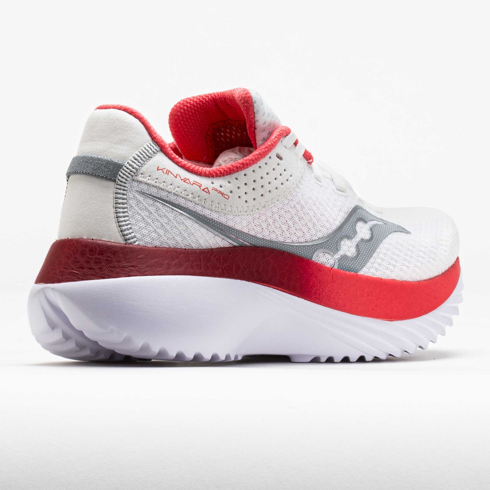 Saucony Kinvara Pro Womens White/Cayenne - Image 6