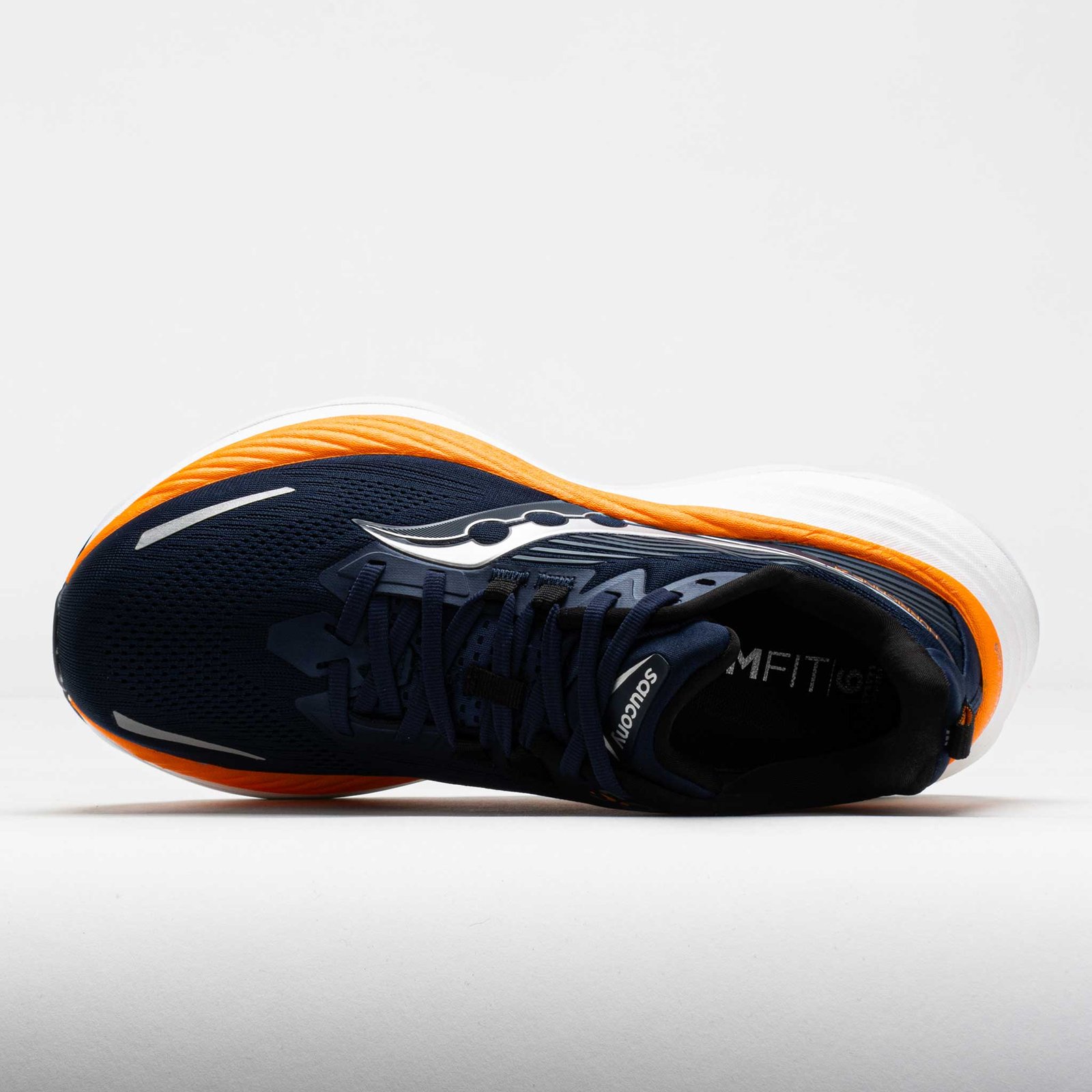 Saucony Hurricane 24 Mens Navy/Peel - Image 3