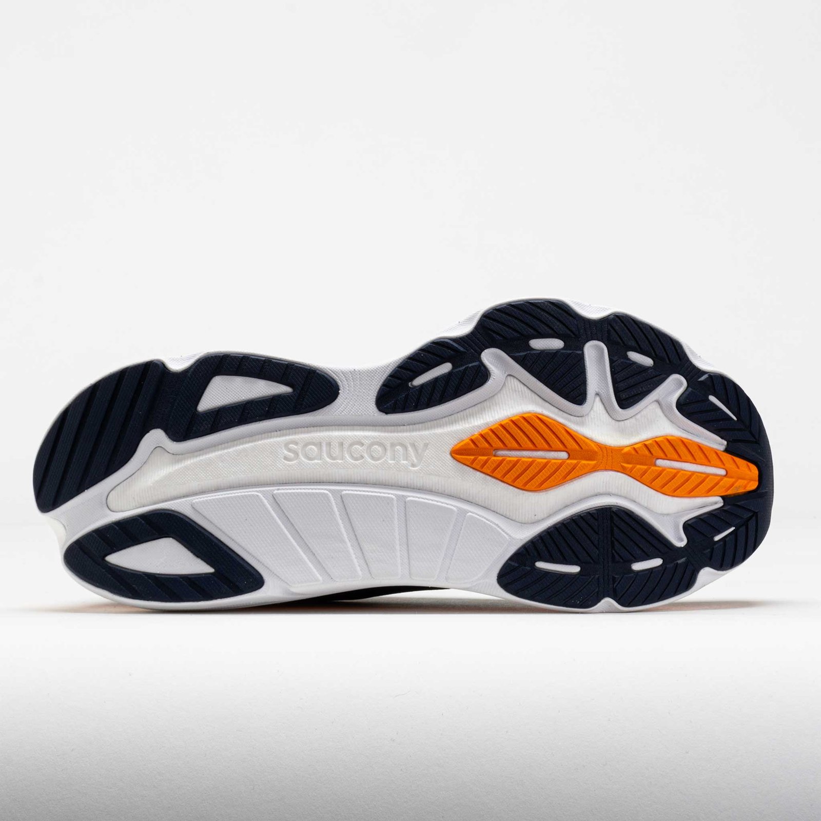 Saucony Hurricane 24 Mens Navy/Peel - Image 4