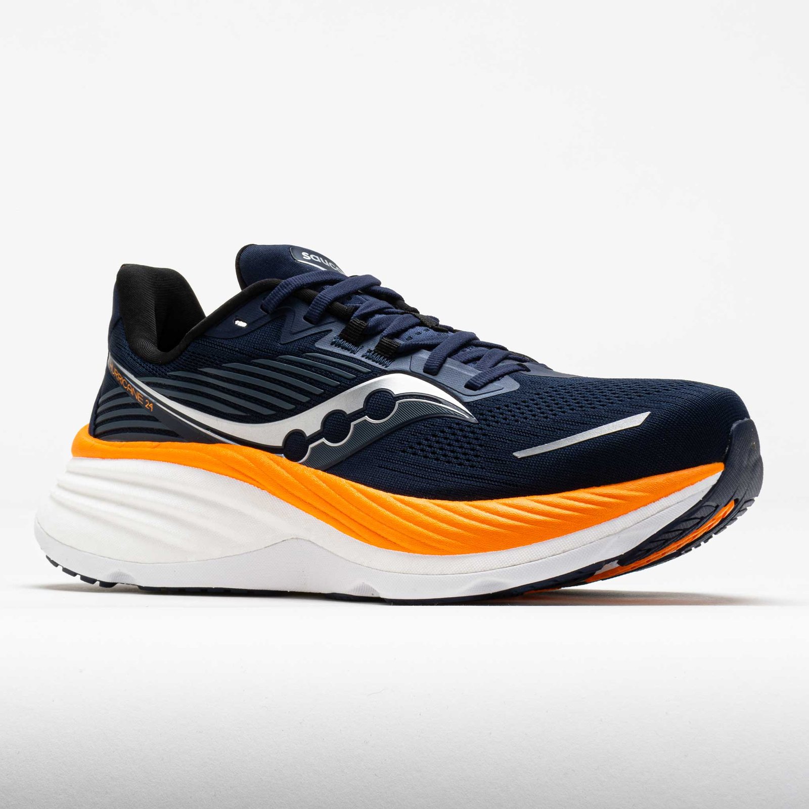 Saucony Hurricane 24 Mens Navy/Peel - Image 5