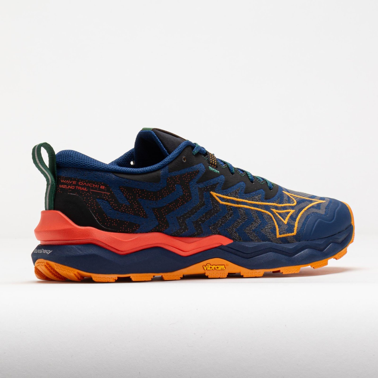 Mizuno Wave Daichi 8 Mens Estate Blue/Apricot - Image 6