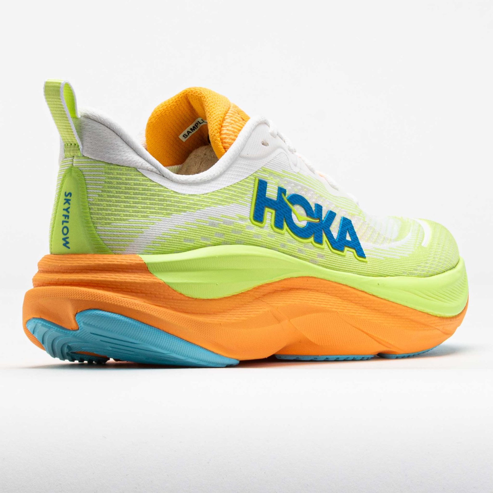 HOKA Skyflow Mens Frost/Solar Flare - Image 6