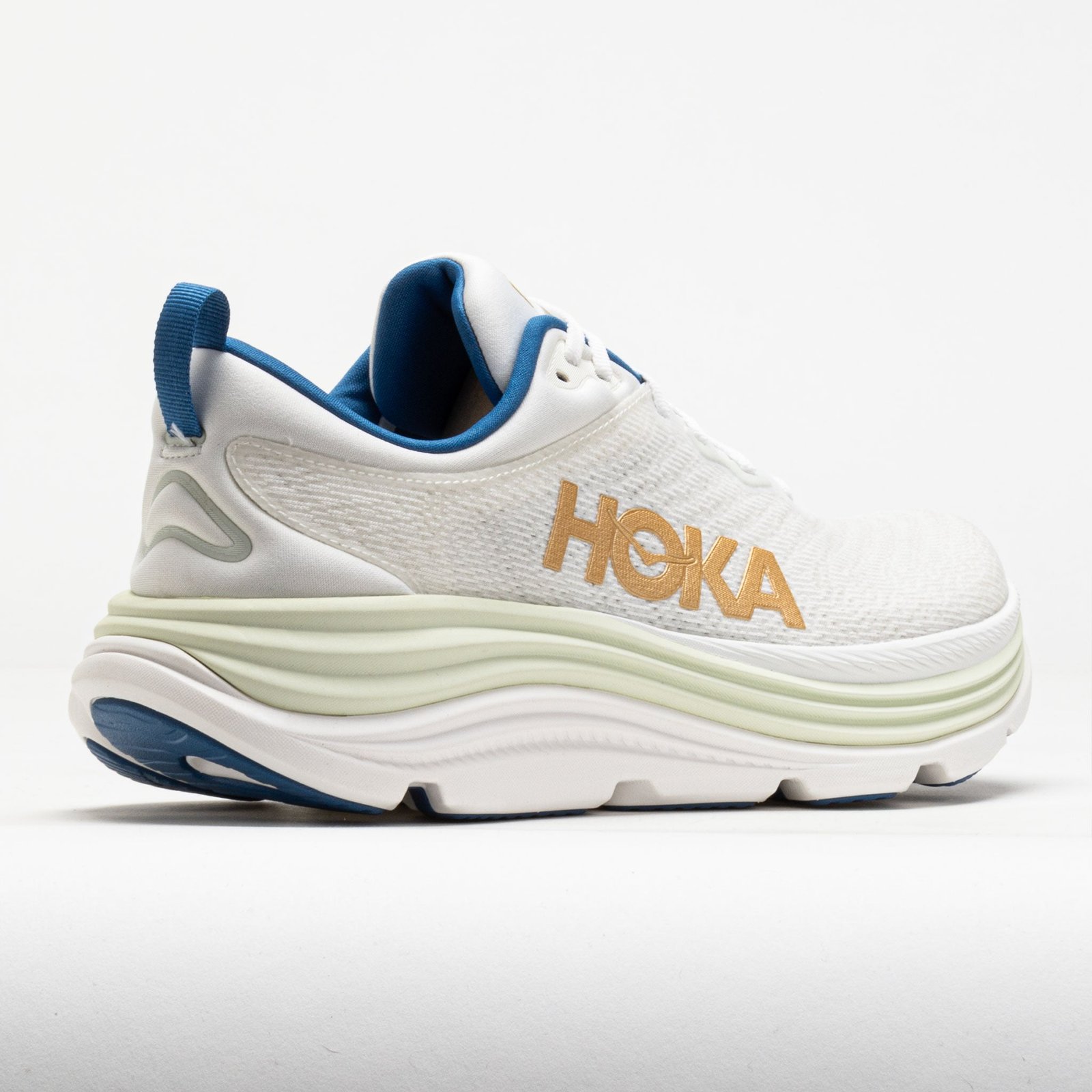 HOKA Gaviota 5 Mens Frost/Gold - Image 6