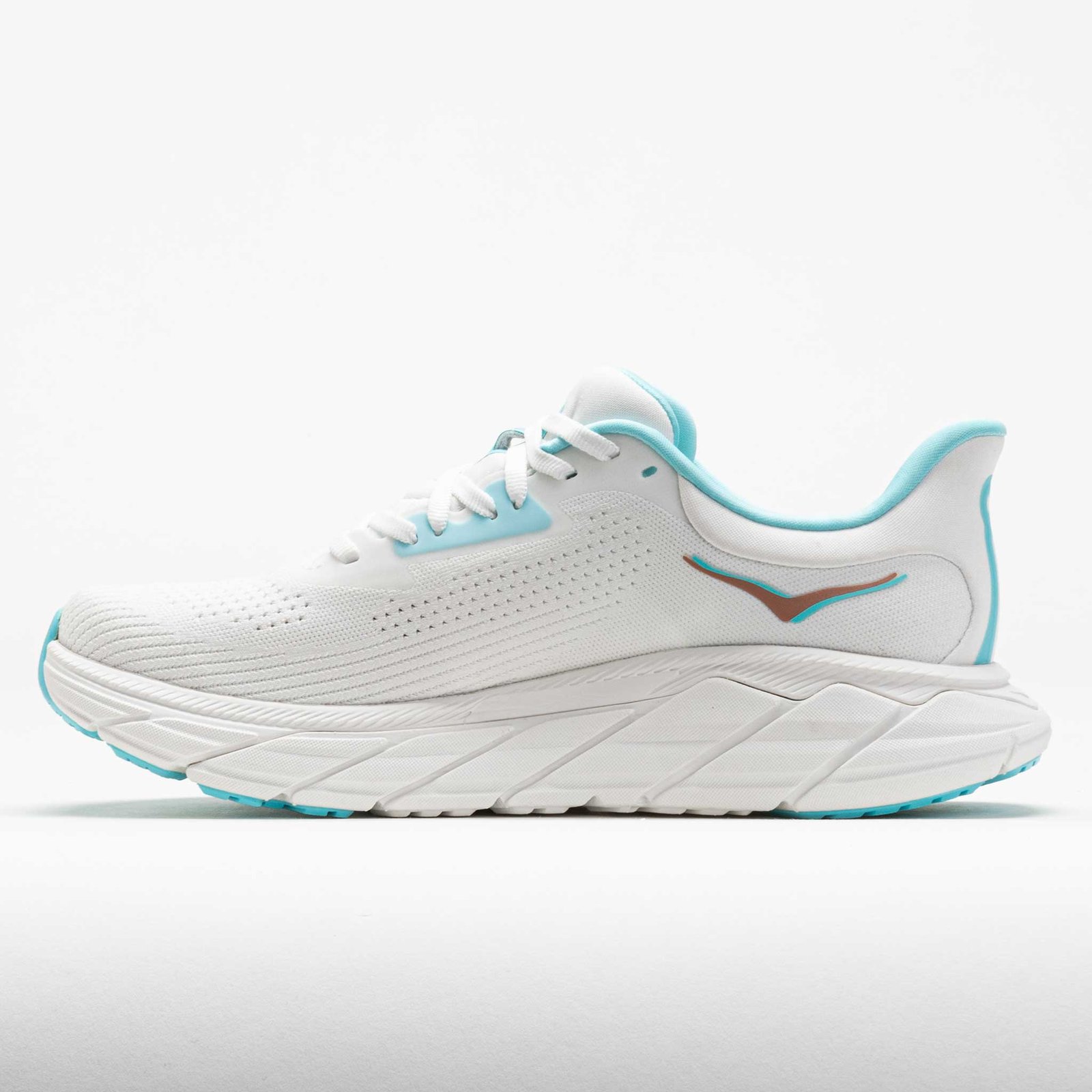 HOKA Arahi 7 Womens Frost/Rose Gold - Image 2