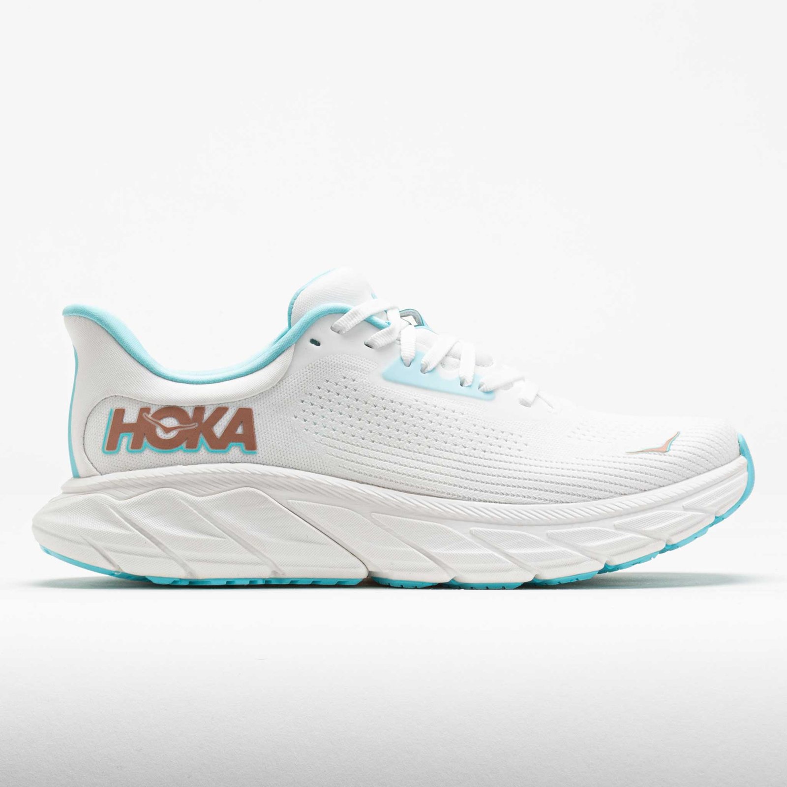 HOKA Arahi 7 Womens Frost/Rose Gold