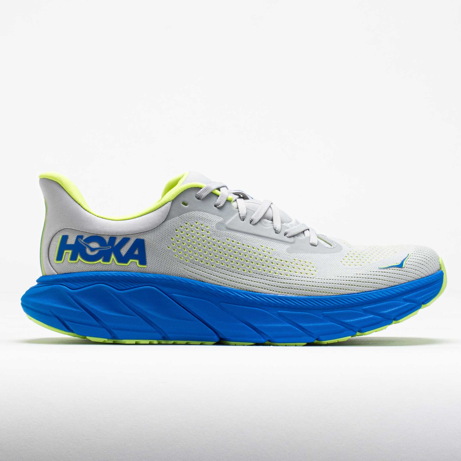 HOKA Arahi 7 Mens Stardust/Electric Cobalt