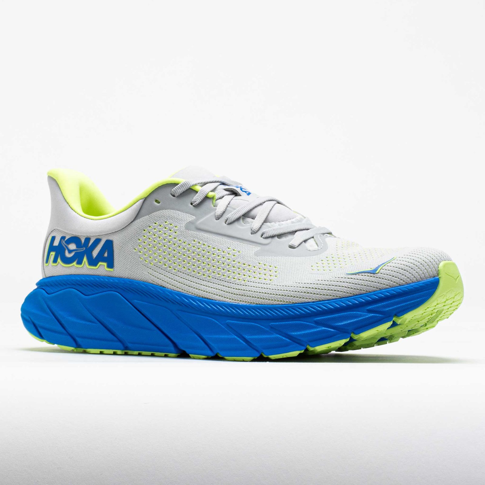 HOKA Arahi 7 Mens Stardust/Electric Cobalt - Image 5