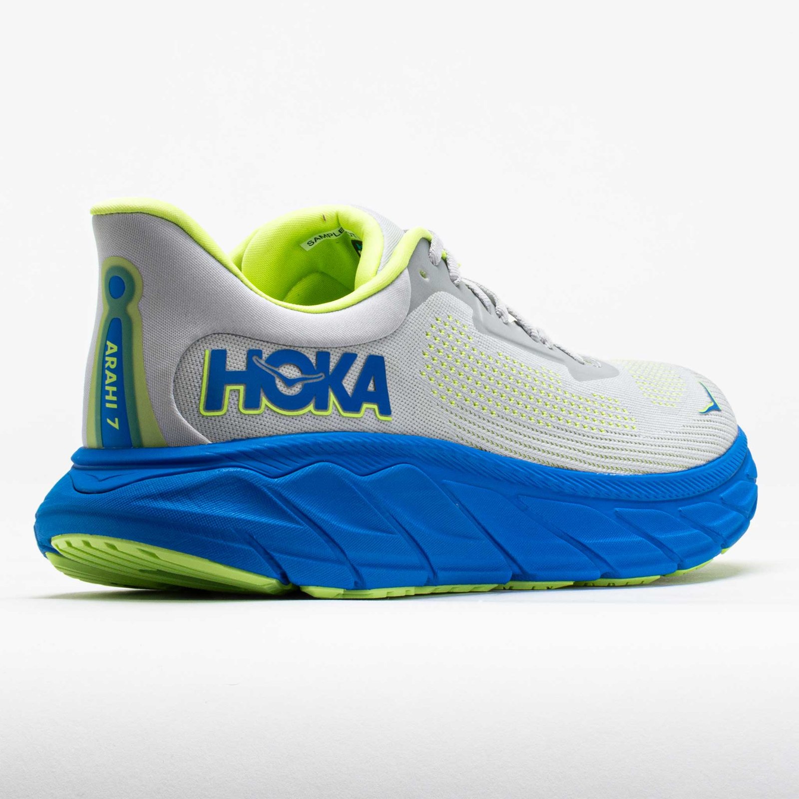 HOKA Arahi 7 Mens Stardust/Electric Cobalt - Image 6