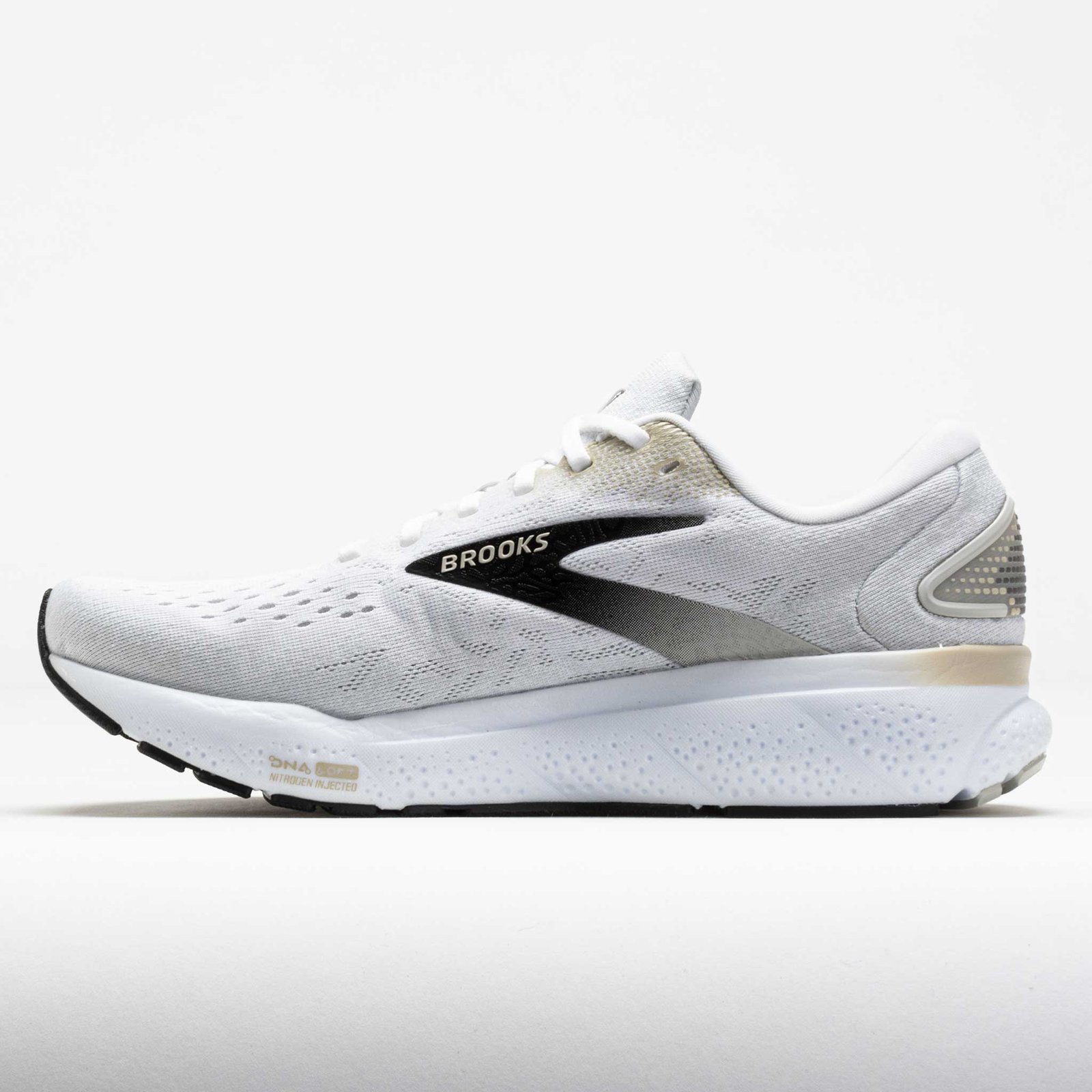 Brooks Ghost 16 Mens White/Cream/Pink - Image 2