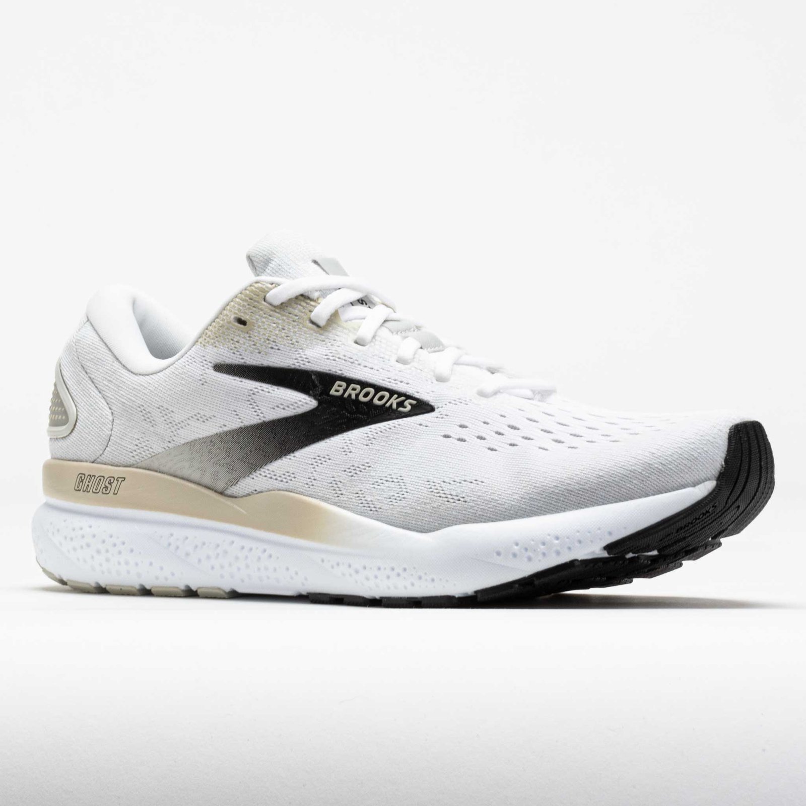 Brooks Ghost 16 Mens White/Cream/Pink - Image 5