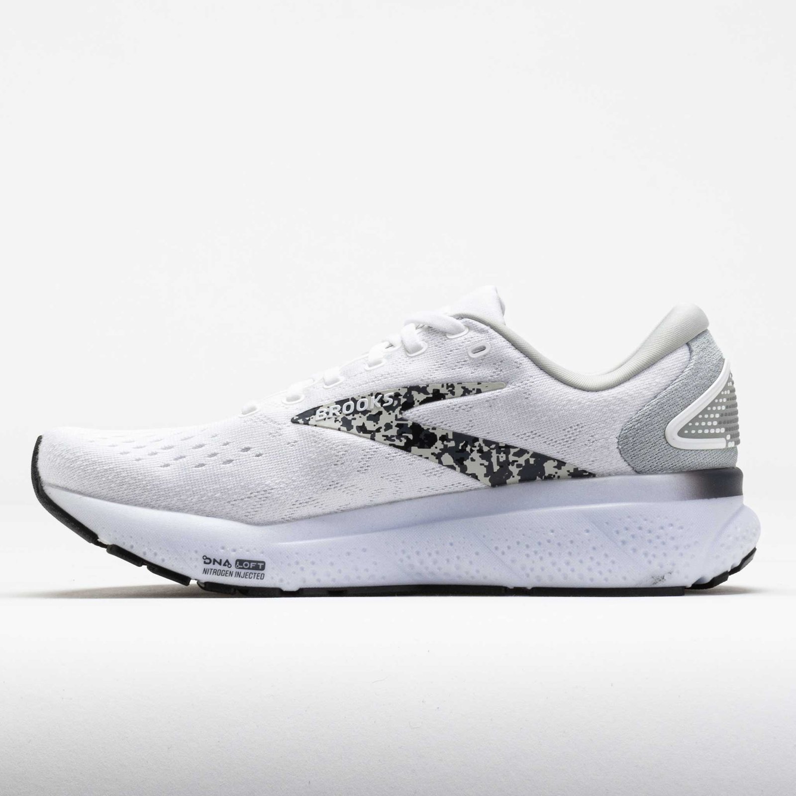 Brooks Ghost 16 Womens White/Oyster/Lava - Image 2