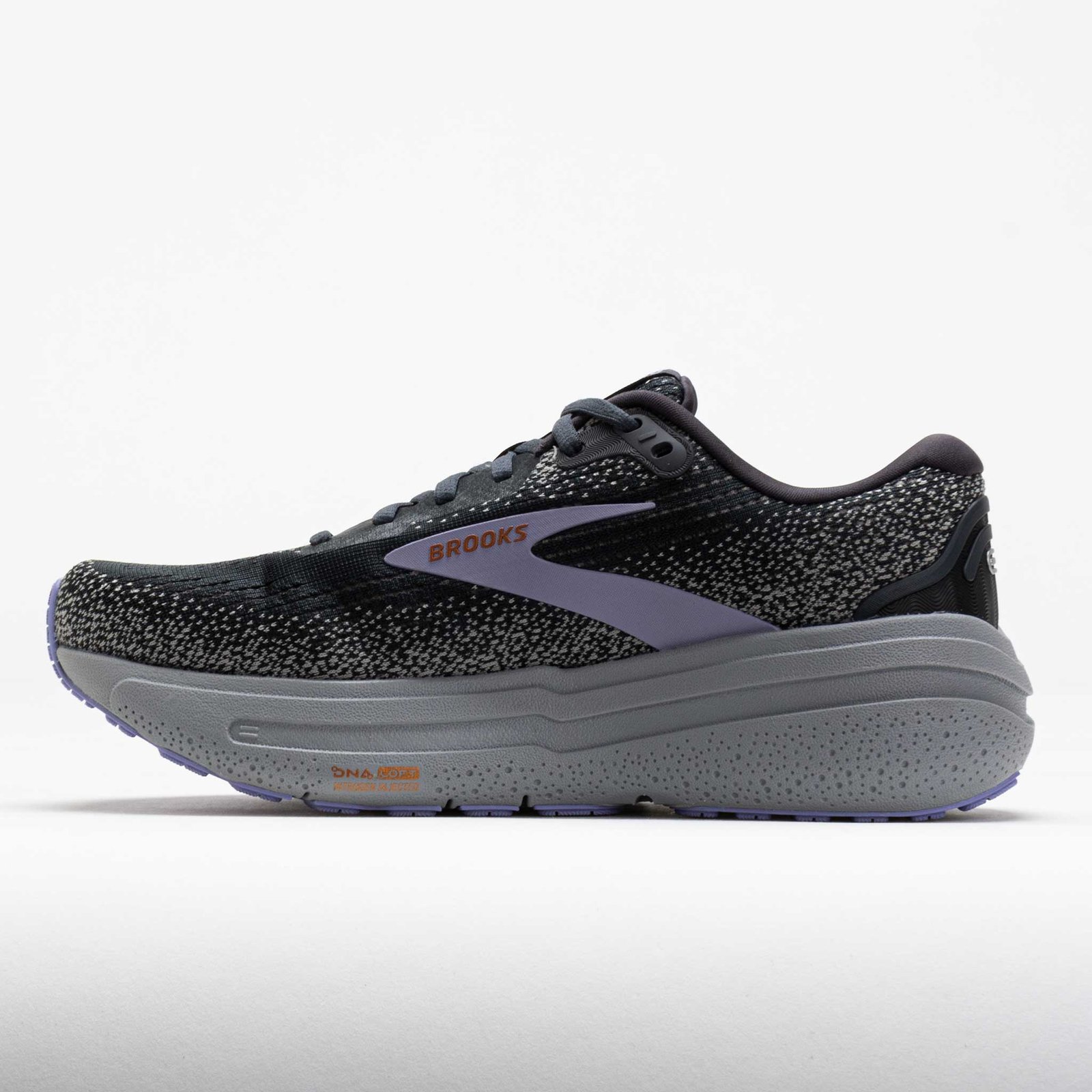 Brooks Ghost Max 2 Womens Ebony/Sweet Lavender/Alloy - Image 2