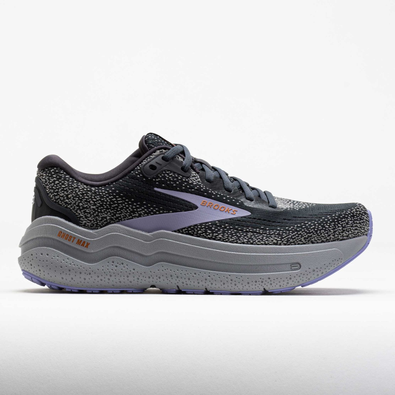 Brooks Ghost Max 2 Womens Ebony/Sweet Lavender/Alloy