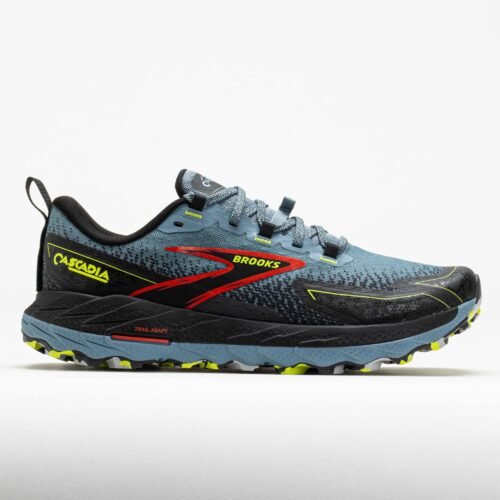 Brooks Cascadia 18 Mens Citadel/Ebony/Lime