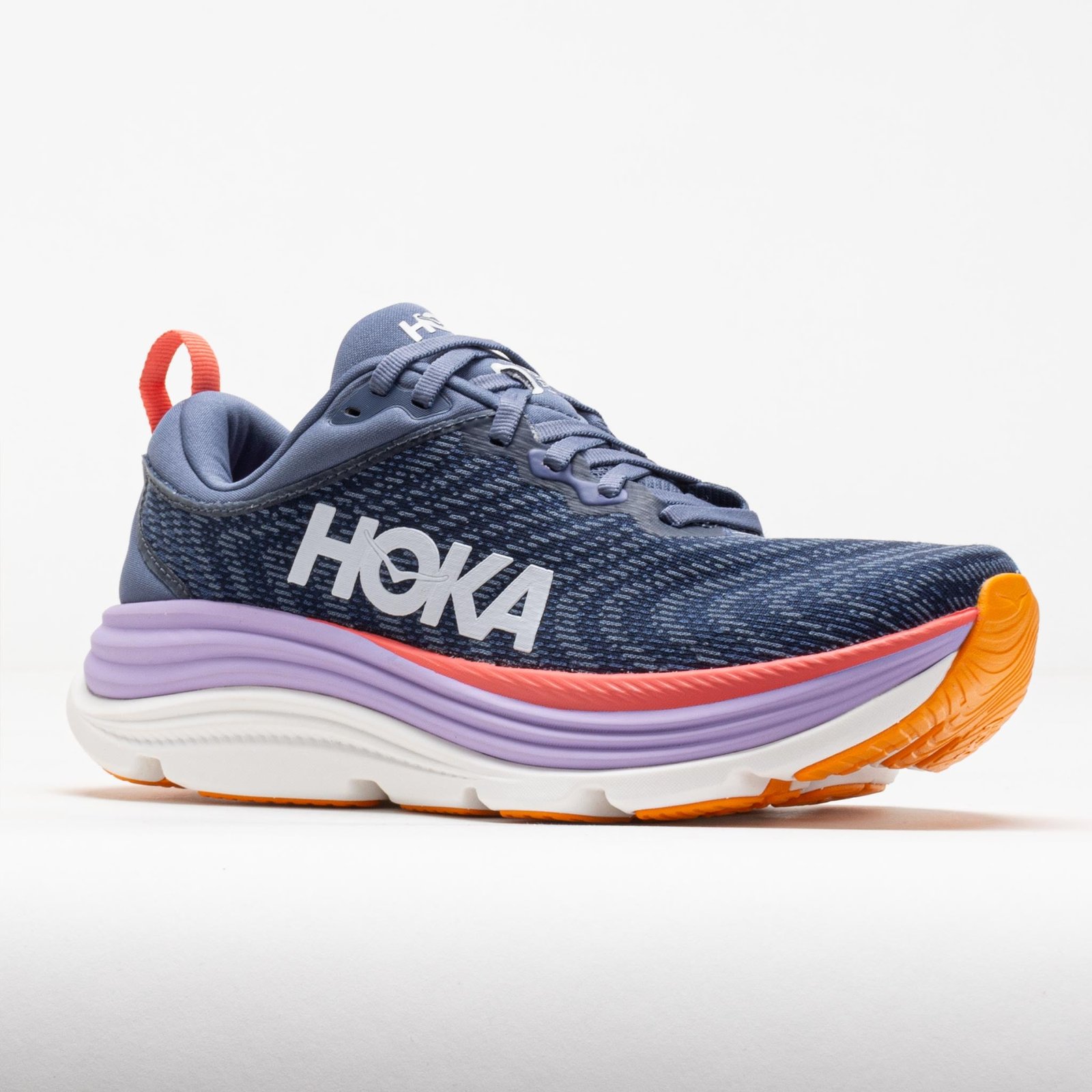 HOKA Gaviota 5 Womens Anchor/Grapefruit - Image 5
