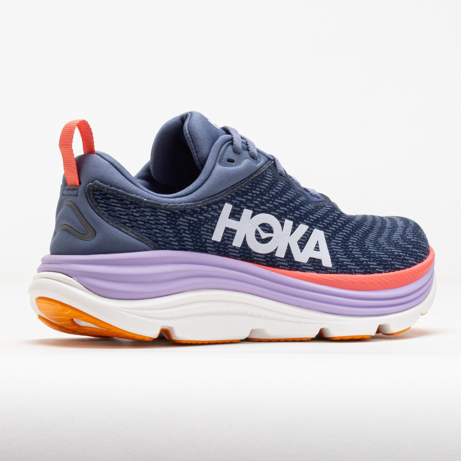 HOKA Gaviota 5 Womens Anchor/Grapefruit - Image 6
