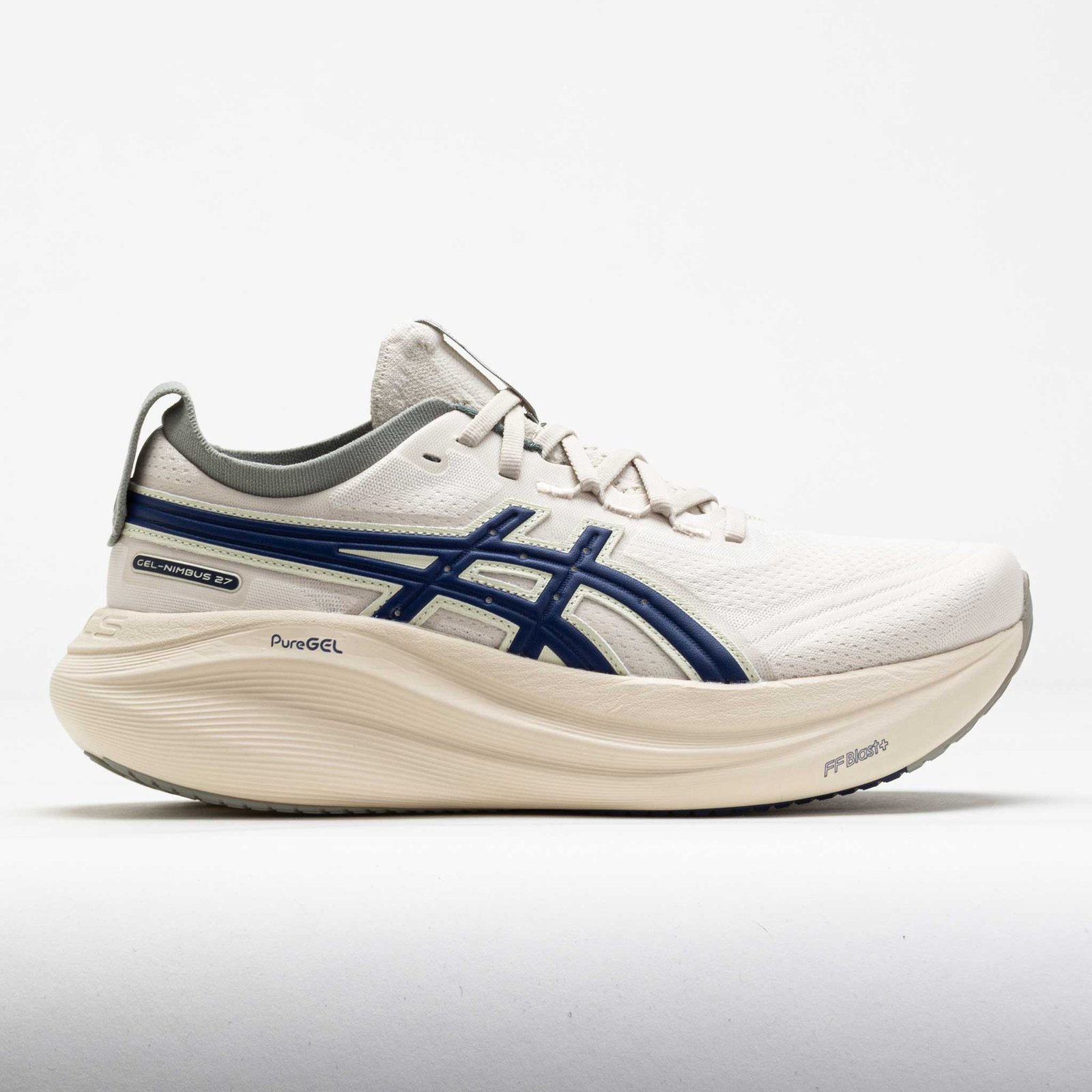 ASICS GEL-Nimbus 27 ASICS Track Club Womens Birch/Indigo Blue