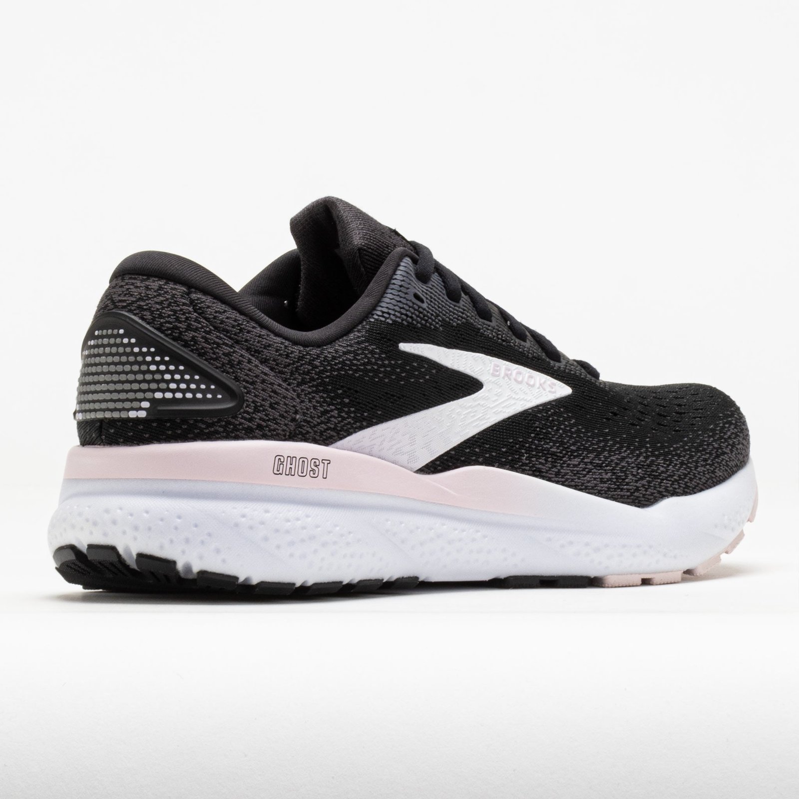 Brooks Ghost 16 Womens Black/White/Orchid Ice - Image 6