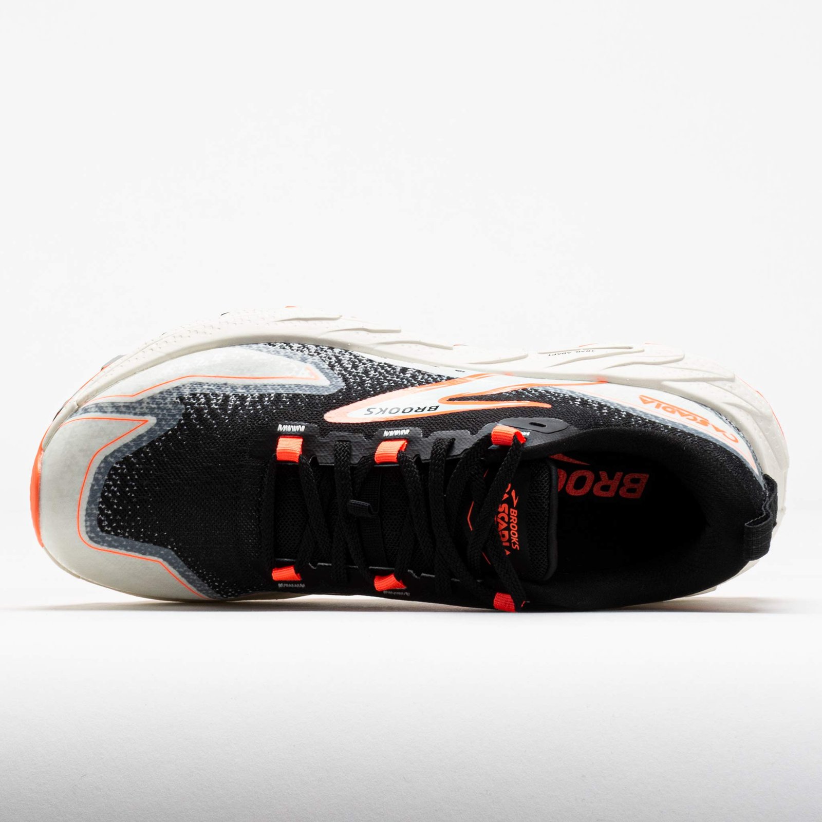 Brooks Cascadia 18 Womens Black/Blue Wash/Flame - Image 3