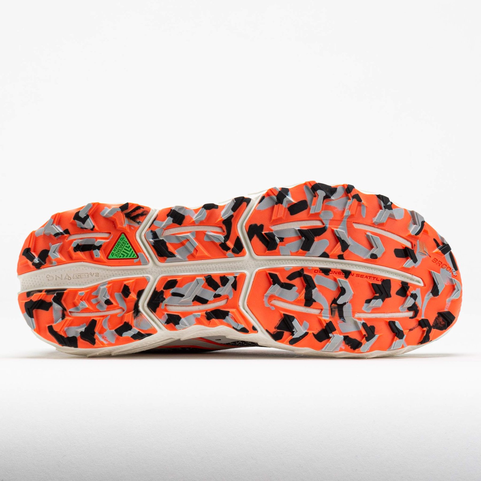 Brooks Cascadia 18 Womens Black/Blue Wash/Flame - Image 4