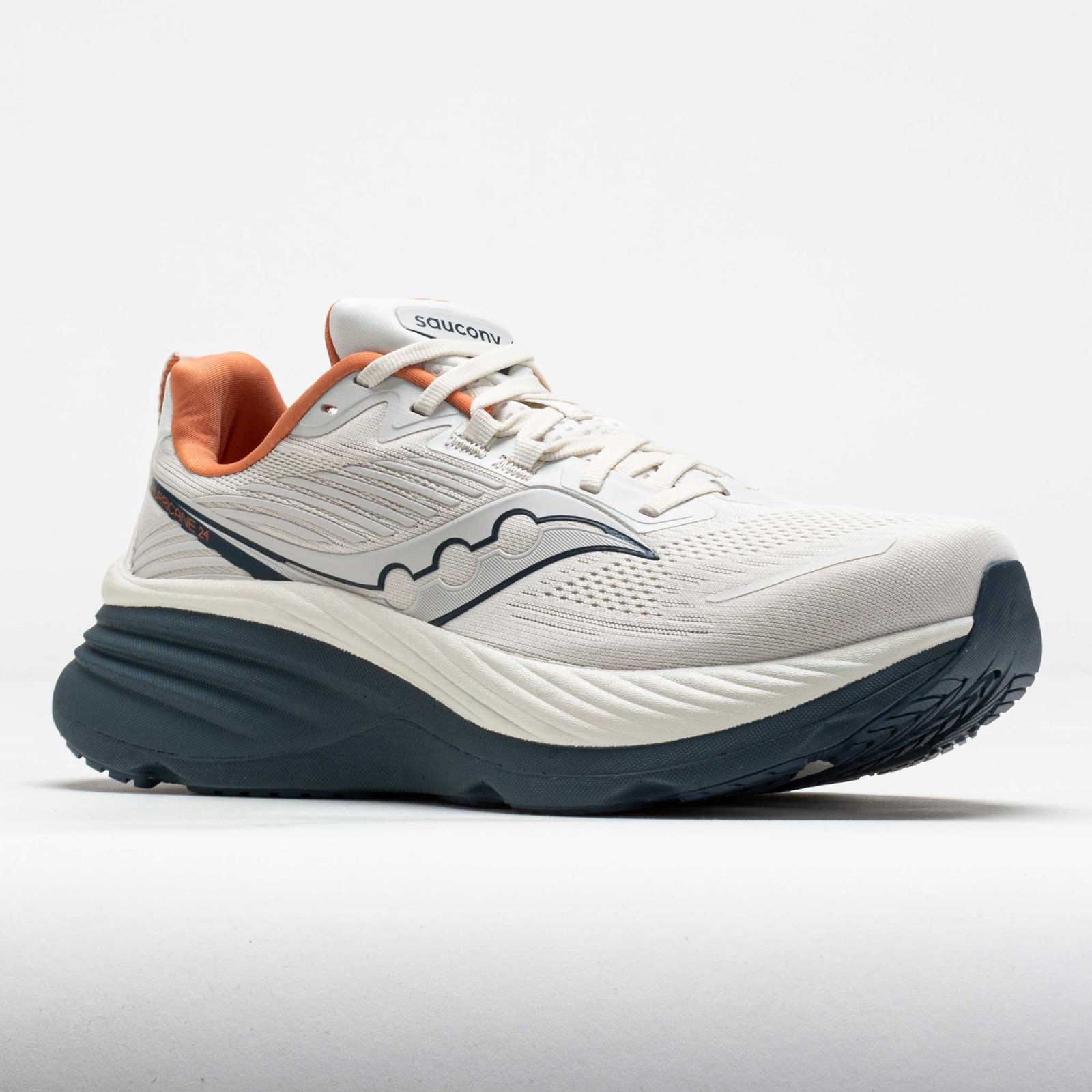 Saucony Hurricane 24 Mens Vanilla/Dusk - Image 5