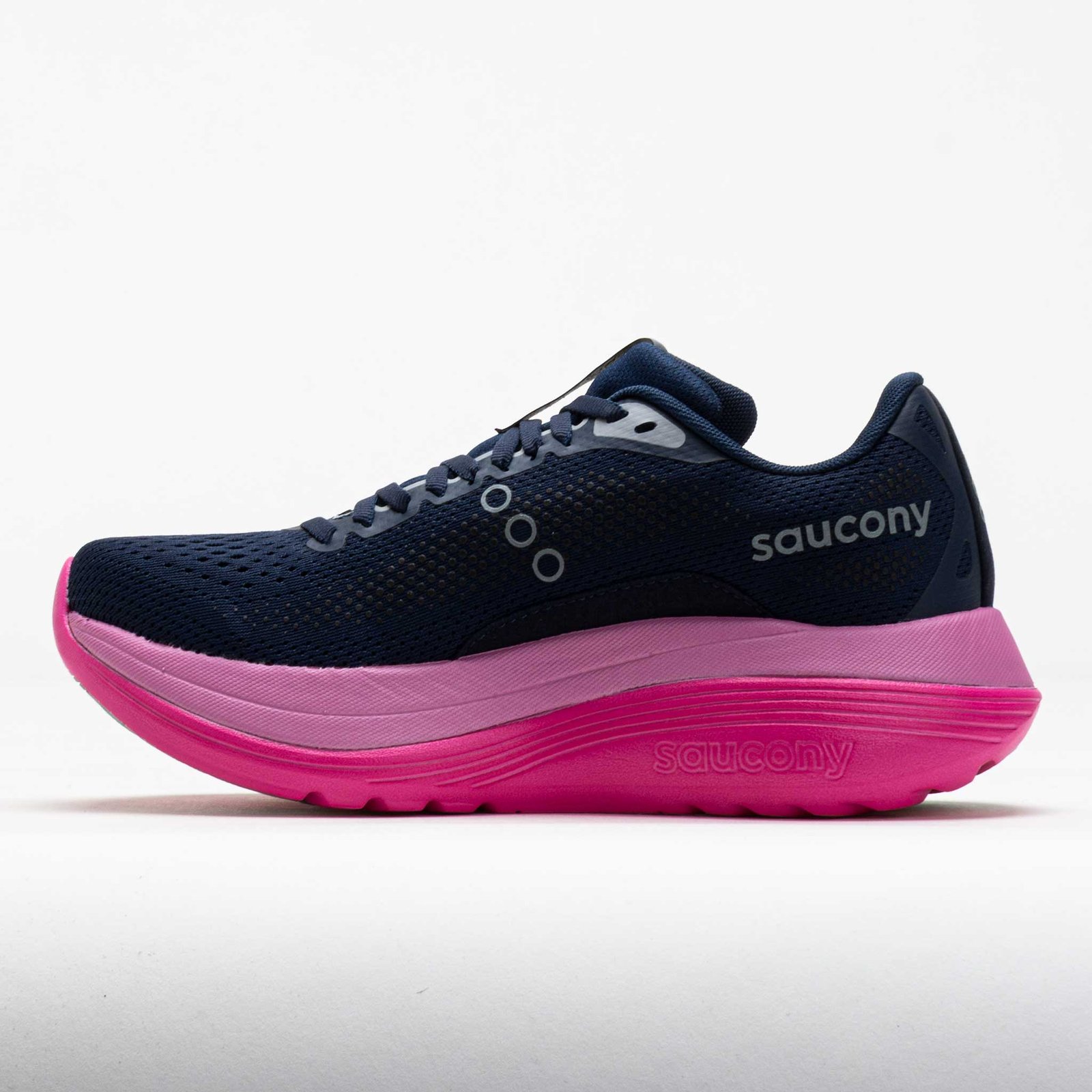 Saucony Endorphin Trainer Womens Navy/Fuchsia - Image 2