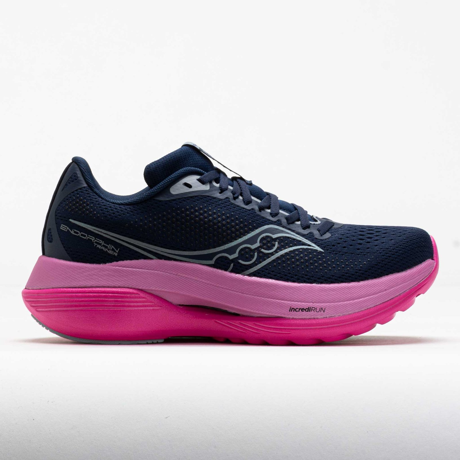 Saucony Endorphin Trainer Womens Navy/Fuchsia
