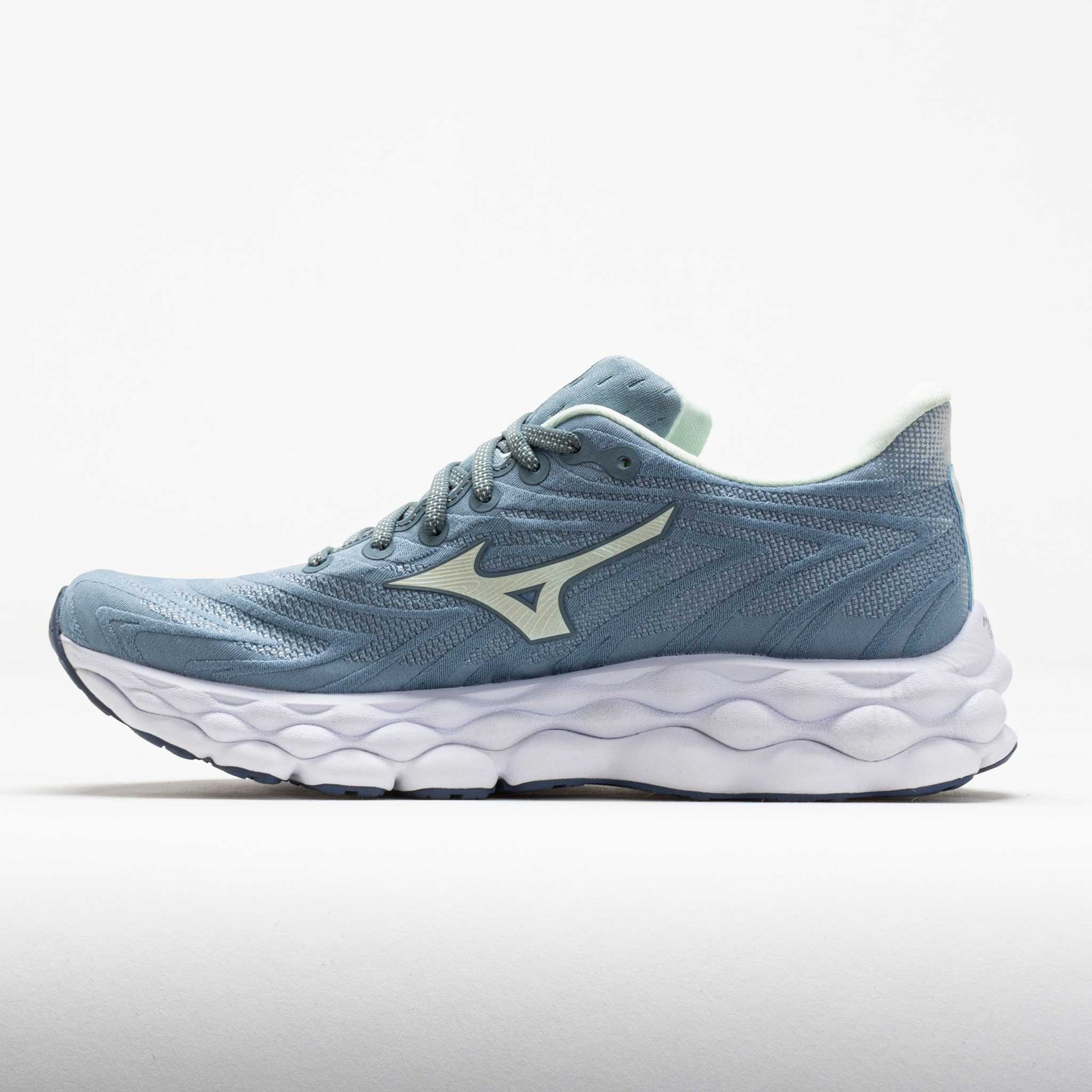 Mizuno Wave Sky 8 Womens Citadel/Hint of Mint - Image 2