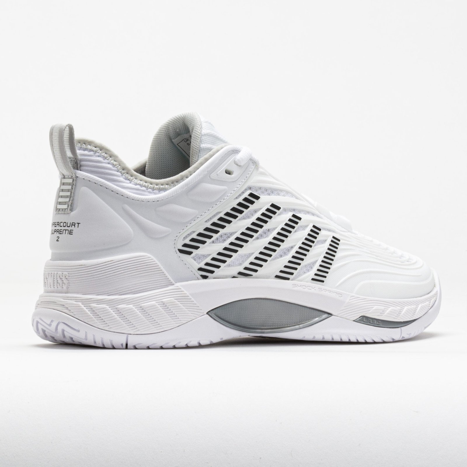 K-Swiss Hypercourt Supreme 2 Womens White/Vapor Blue/Black - Image 6