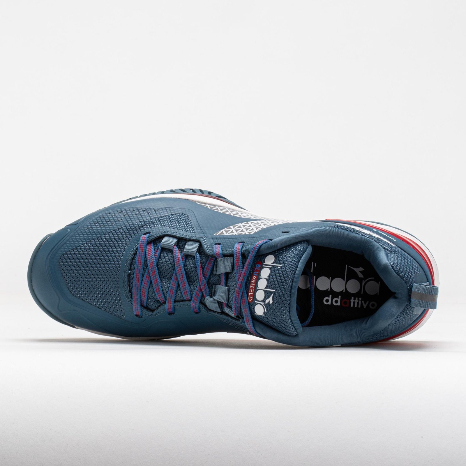 Diadora Blushield Torneo 2 AG Mens Oceanview/White/Salsa - Image 3