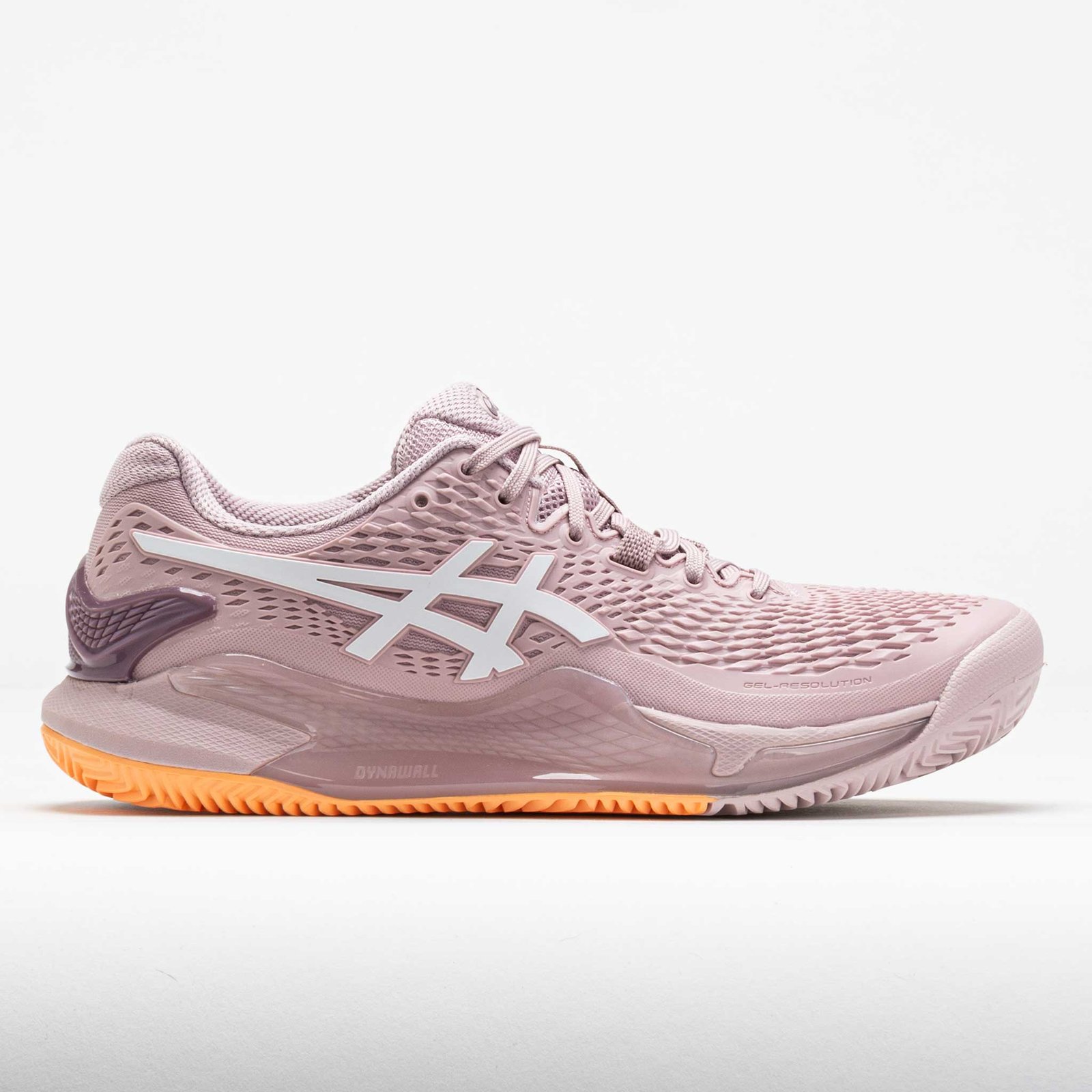 ASICS GEL-Resolution 9 Clay Womens Watershed Rose/White