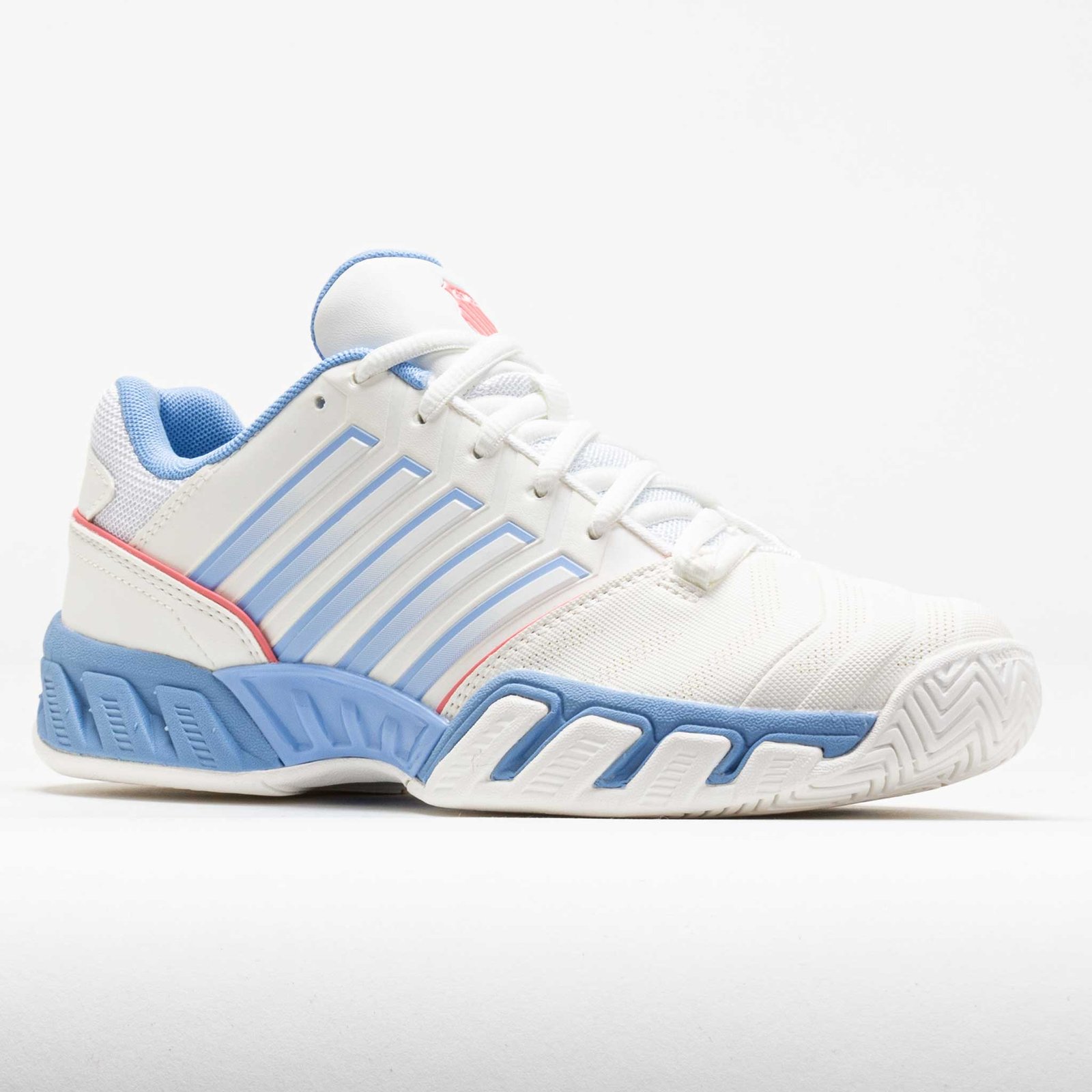 K-Swiss Bigshot Light 4 Womens Bright White/Open Air/Strawberry Ice - Image 5