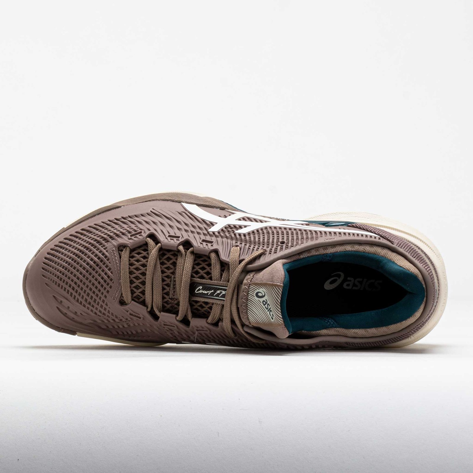 ASICS Court FF 3 Mens Taupe Grey/White - Image 3